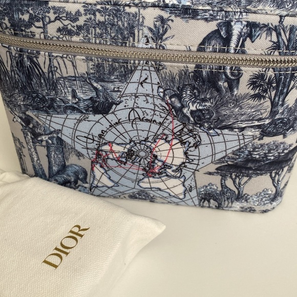 Dior Beauty Around the World Cosmetic Bag | Dior Travel Size Perfume & Skincare - Picture 9 of 9